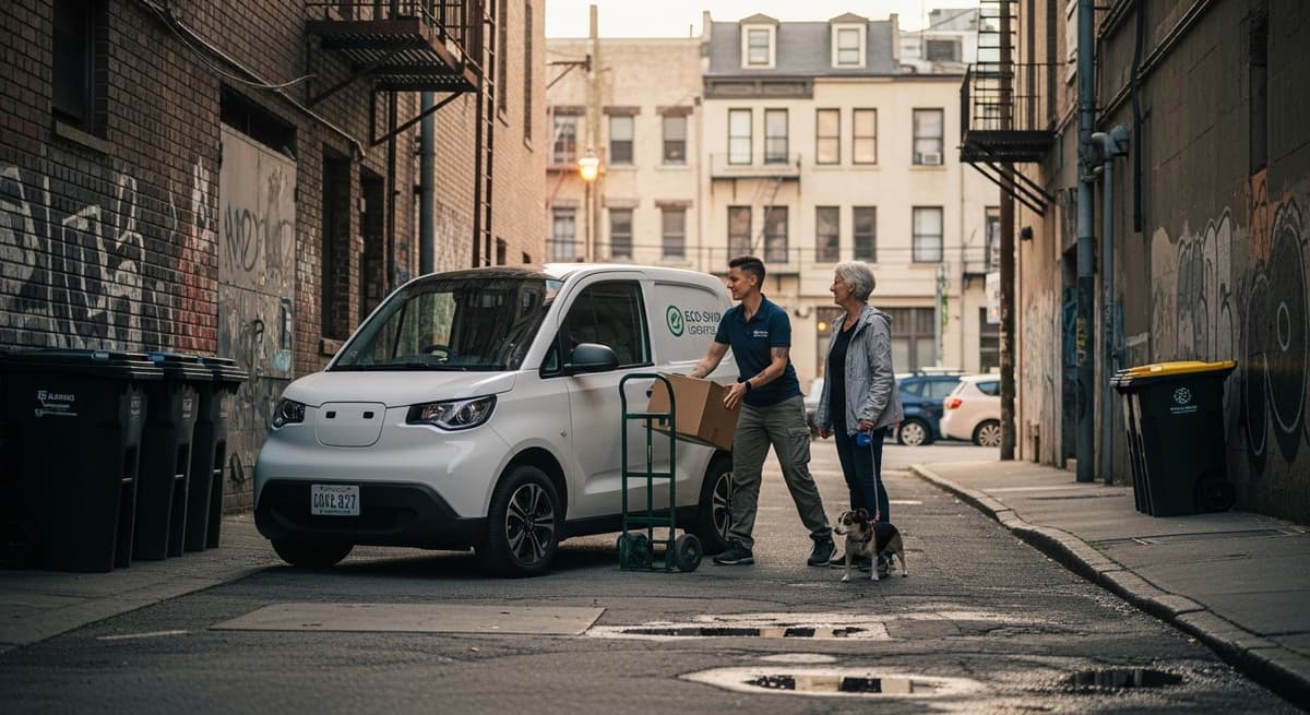 Illustration de La solution tech pour optimiser et verdir la logistique urbaine